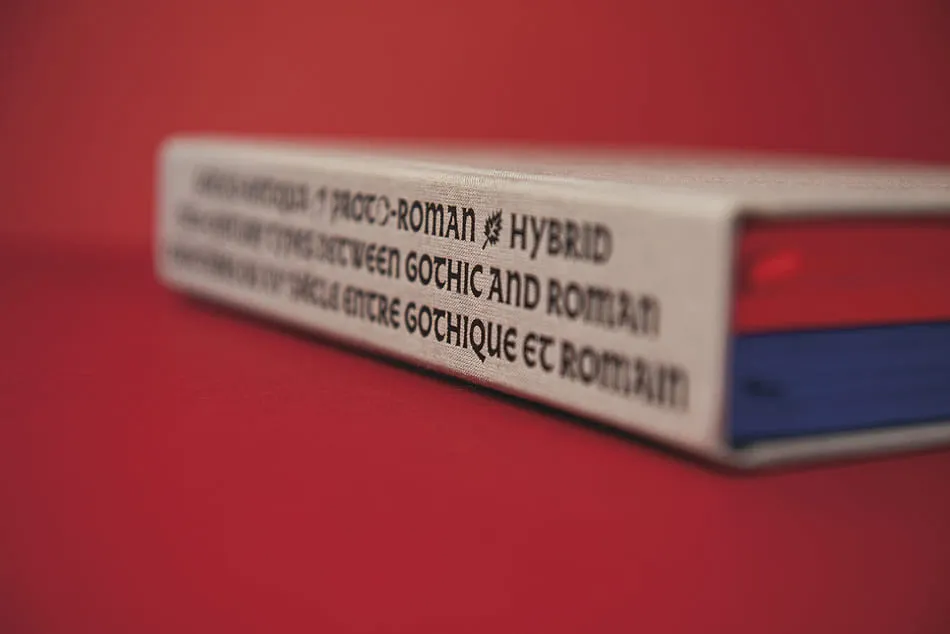 Livre Gotico Antiqua - ANRT (Réalisation 2)